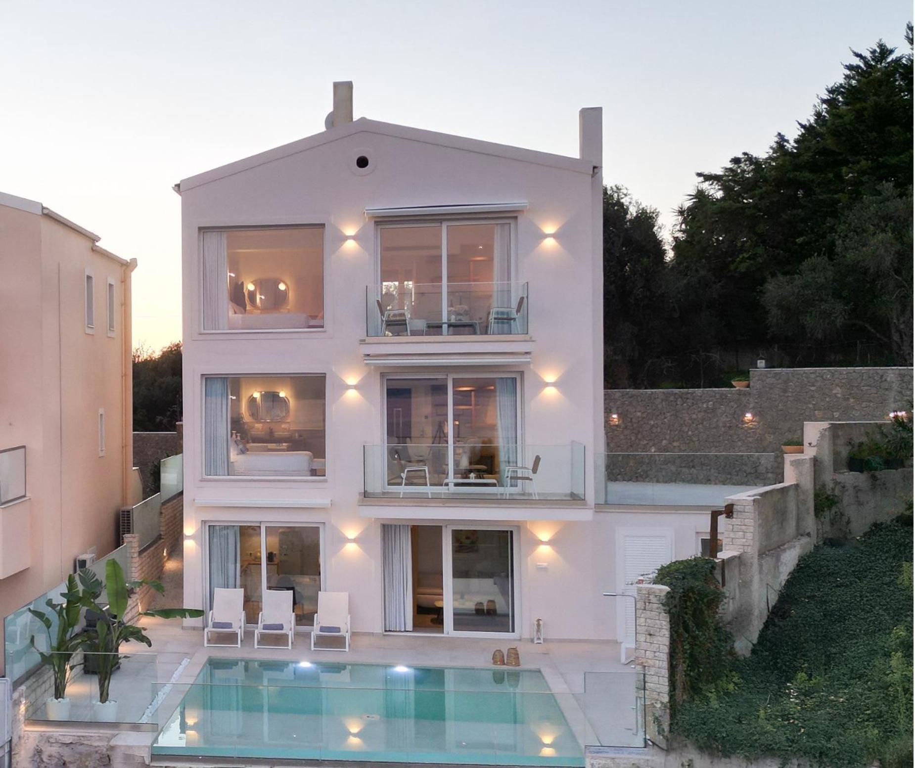 Achillion Luxury Corfu Villa & Suites Perama  Exterior photo